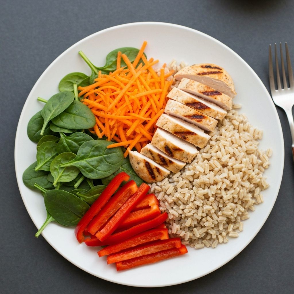 Balanced eating habits